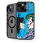 DC Comics The Joker vs Batman Vintage art iPhone 15 Kickstand Case